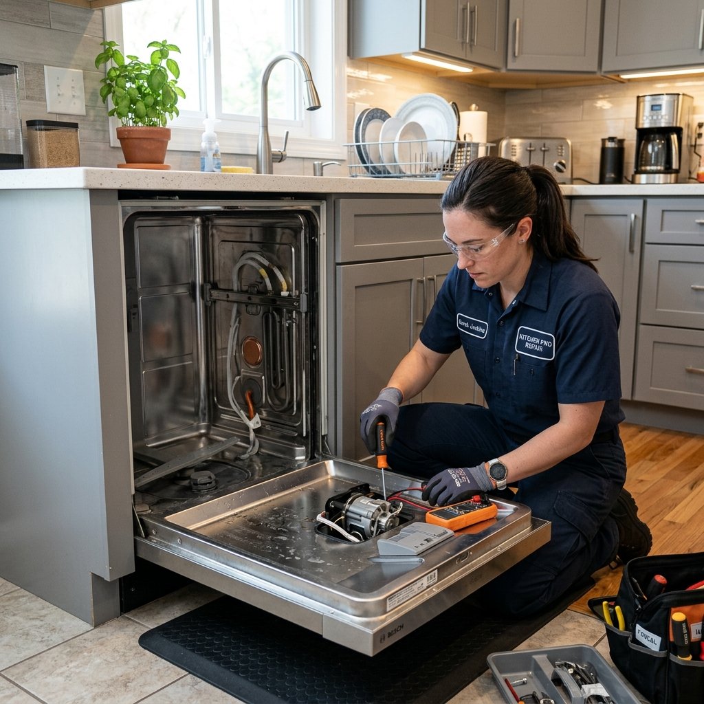 Dishwasher repair service